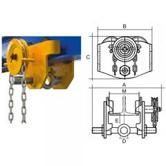 Каретки для талей Haklift 20ABT